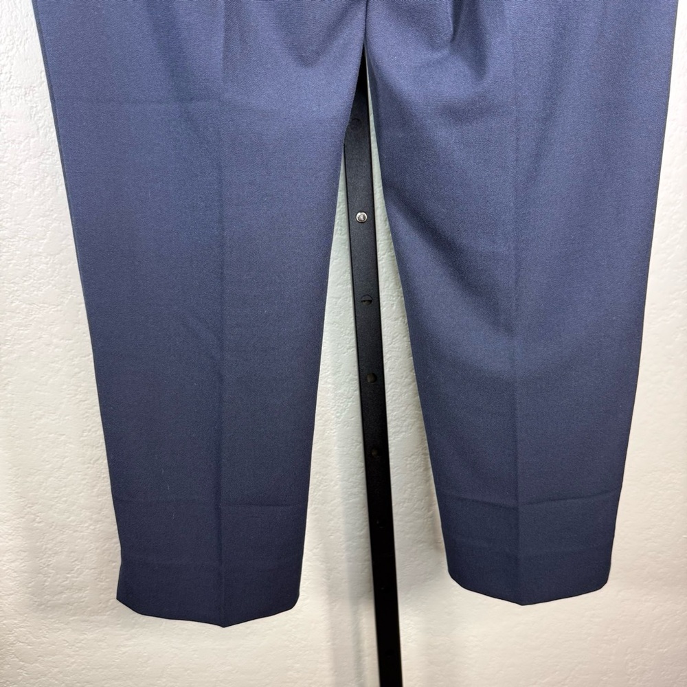 NEW NWT Banana Republic Hayden Navy Blue Tapered Business Casual Pants Size 10 - Picture 6 of 12
